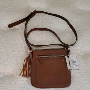 NWT Loume Cognac Crossbody Bag